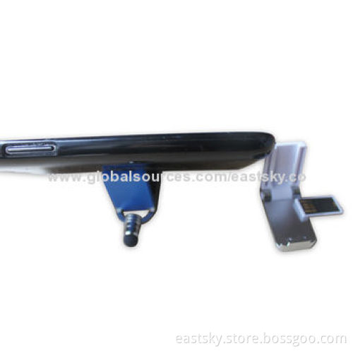 Stylus Touch Pen USB Drive with Phone Holder, 64MB to 32GB Memory Capacity, OEM Orders AcceptedNew